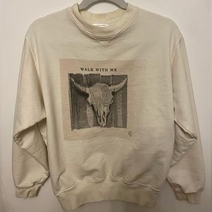 Anine Bing Ramona Walk With Me Sweatshirt